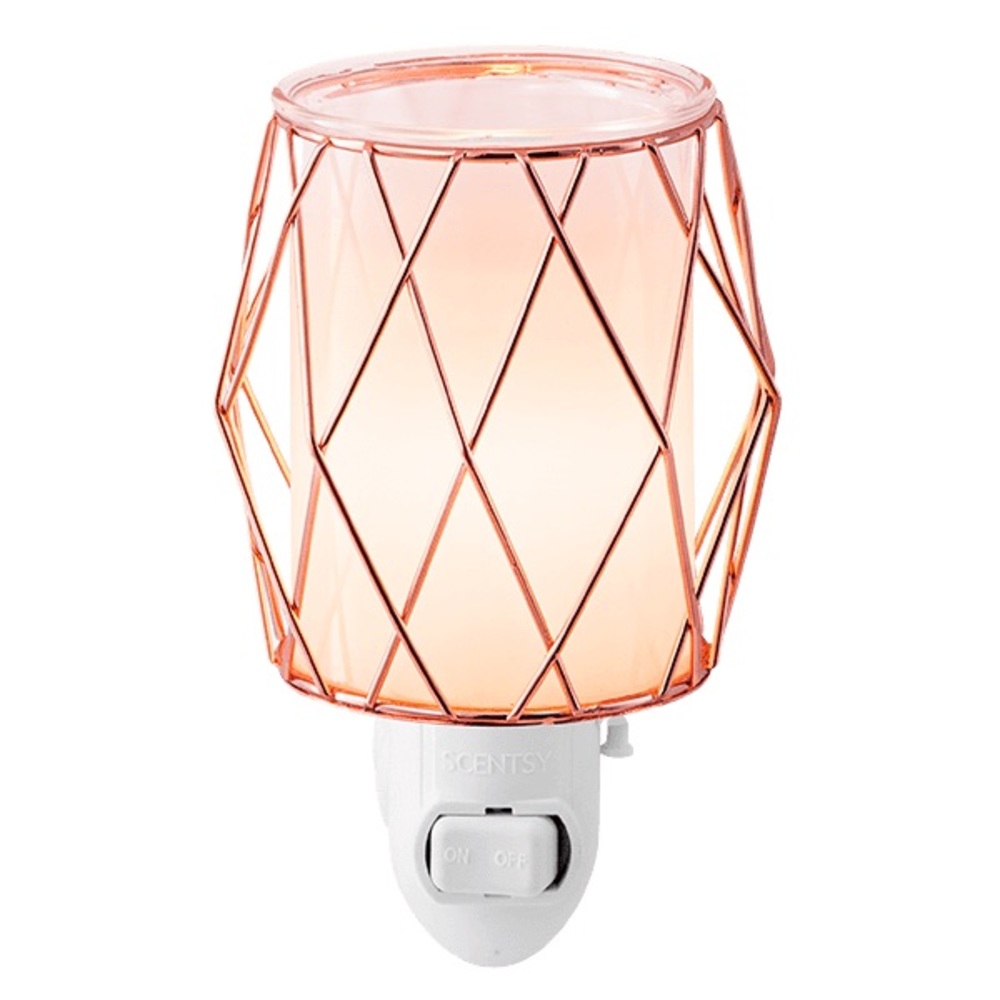 Scentsy mini warmer “why are you blushing” Brand new in box!